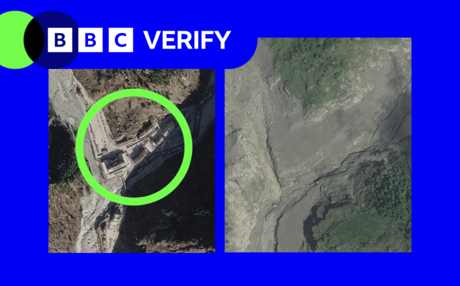 Satellite images reveal scale of flood devastation in Nepal villages