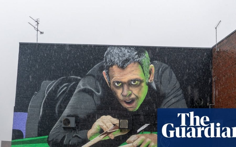 Artist defends Ronnie O’Sullivan mural in Sheffield saying it isn’t finished