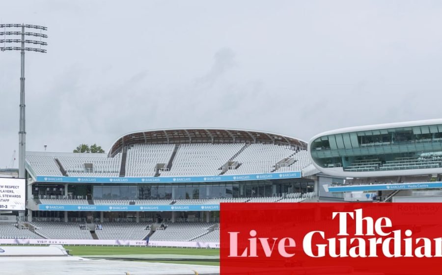 England v Pakistan: second men’s cricket Test, day three start delayed – live