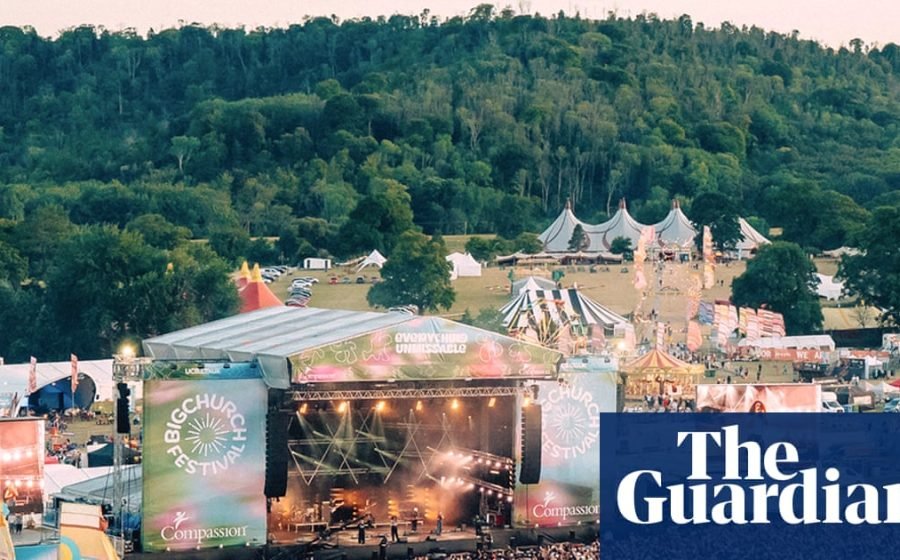 Man, 41, dies after large sign falls at Christian festival in West Sussex