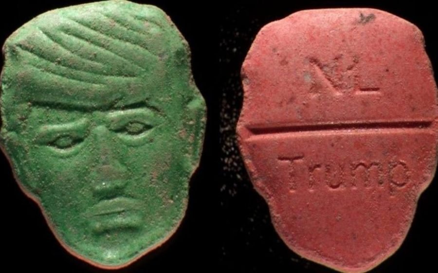 Dutch institute issues 'red alert' over Trump-shaped ecstasy pills