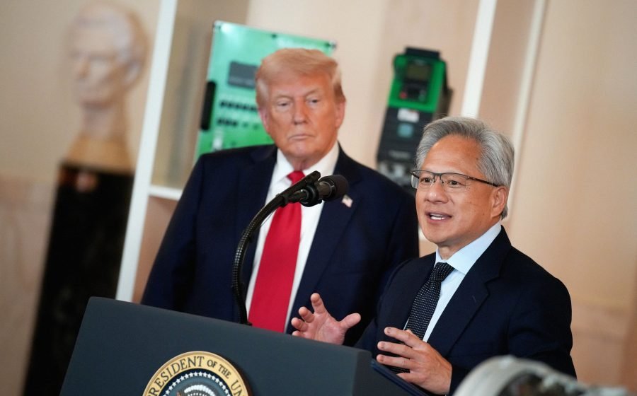 Nvidia CEO Jensen Huang Took a Call From Donald Trump in the Middle of an All-Hands