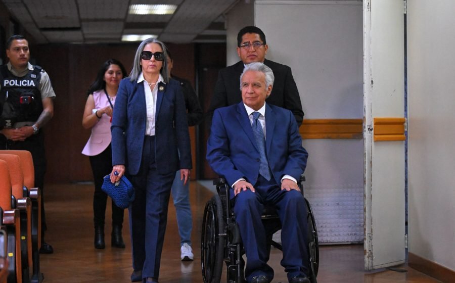 Ecuador sentences ex-president Moreno to five years in jail in bribery case