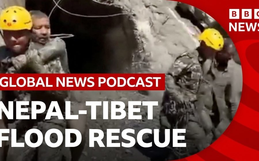 Nepal and China try to reach flood survivors, and Norway has a new king | Global News Podcast