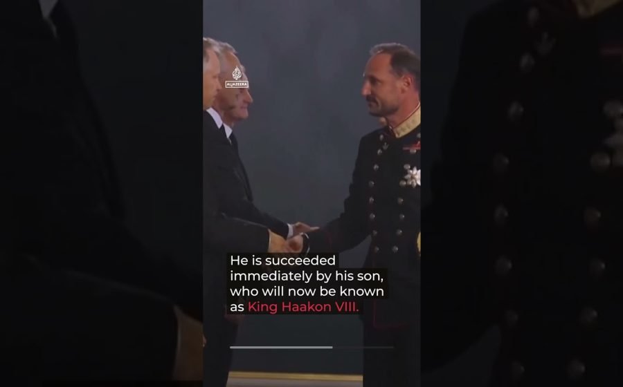 ‘The whole country’s grandfather:’ Norway’s King Harald V dies aged 89 | AJ #shorts