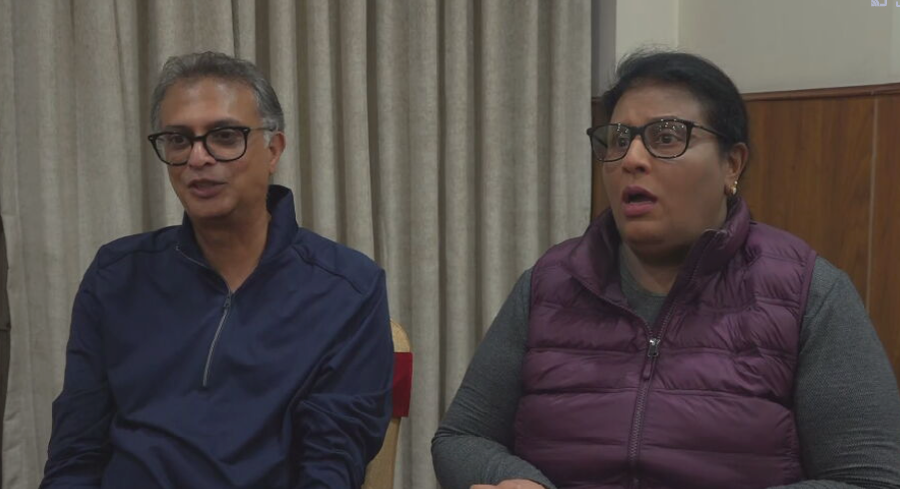 Couple recounts surviving deadly Nepal flood: "I knew I was going to die"