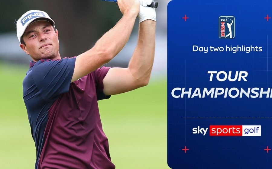 McIlroy's Tour Championship hopes fade as Scheffler chases Hovland on day two