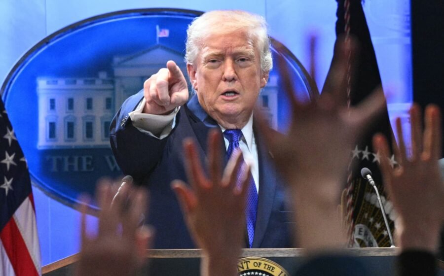 Trump says he's banning MS NOW, CNN and Politico from White House