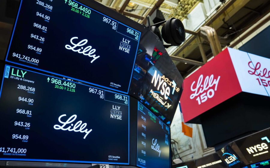 Wall Street is closing out a strong quarter. Plus, Lilly's mixed obesity drug trial data