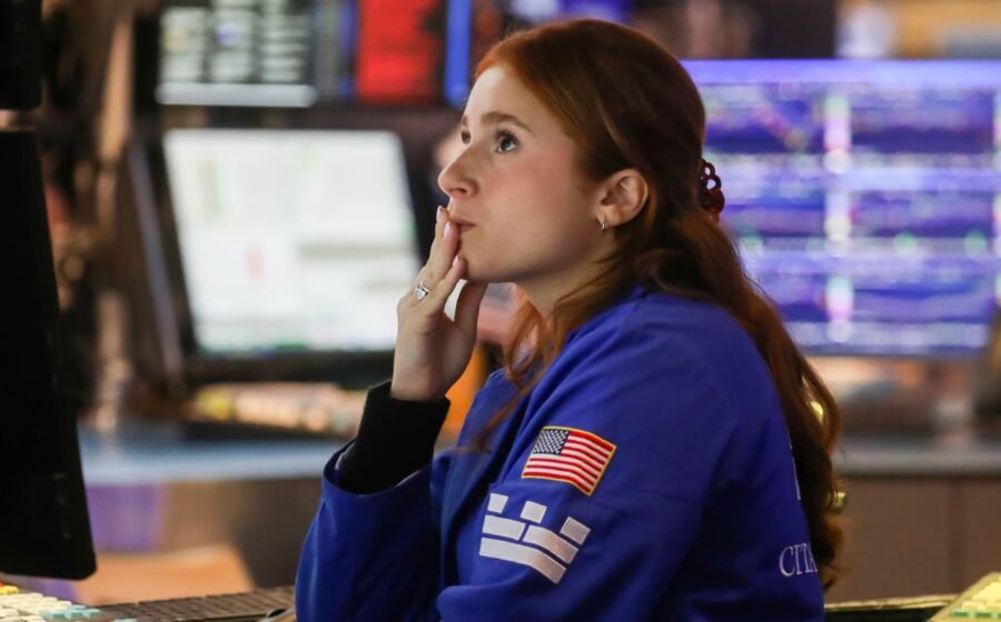 10-year Treasury yield is little changed to end a volatile week