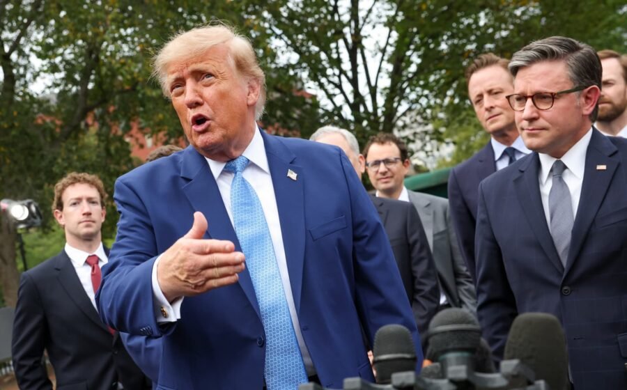 Trump tries to rename AI 'super intelligence' as polls show him sinking on key issue