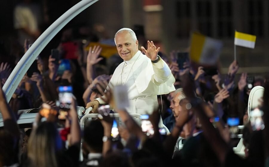 Pope Leo XIV draws 800,000 faithful to Paris before emotional Lourdes pilgrimage