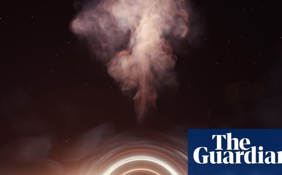 ‘Very messy eaters’: scientists solve the mystery of when black holes ‘burp’