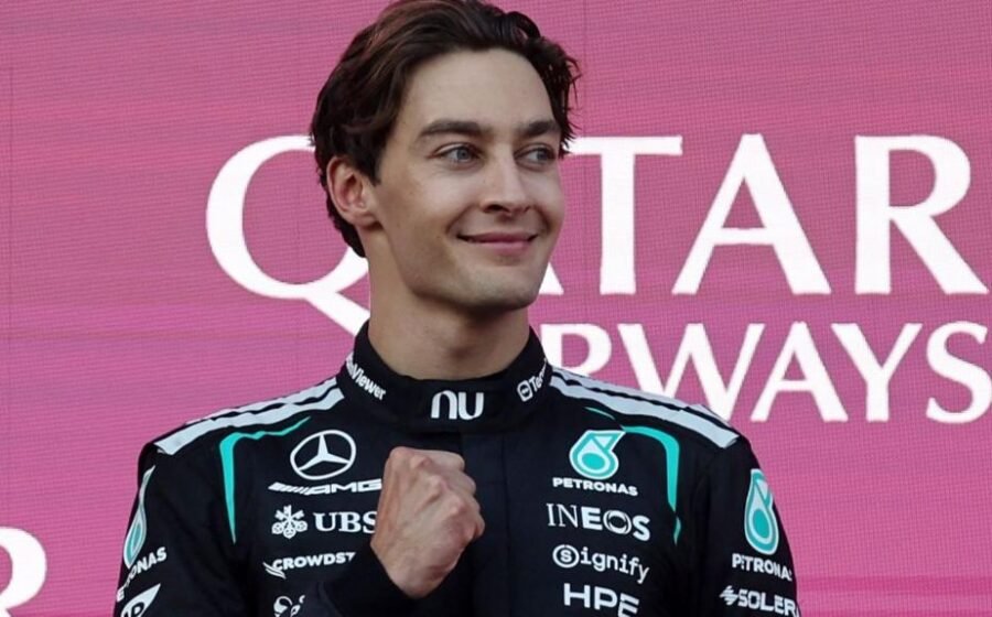 Russell wins despite late Verstappen challenge
