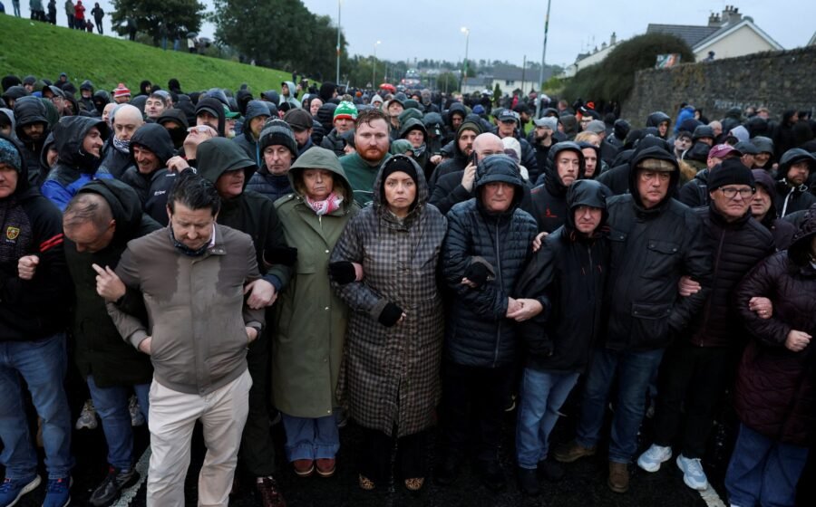 Garvaghy Road standoff brings Northern Ireland’s old wounds back to surface