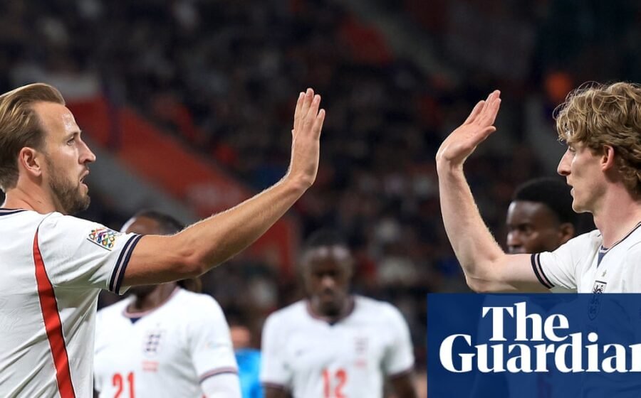 Gordon and Kane fire England to Nations League victory against 10-man Czechia