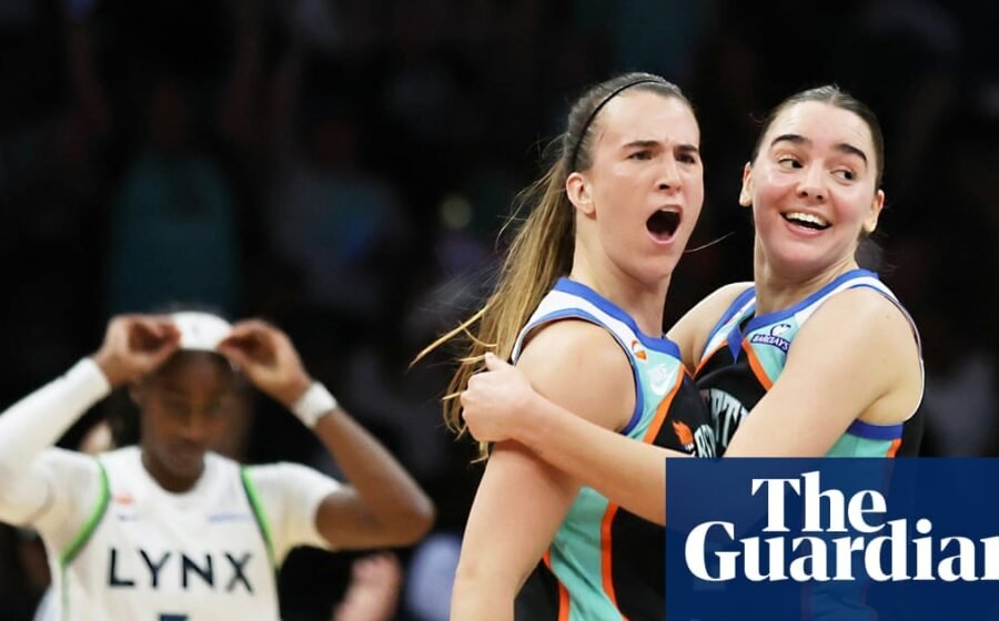 WNBA playoffs: No 8 Liberty spring historic upset to take down No 1 seed Lynx