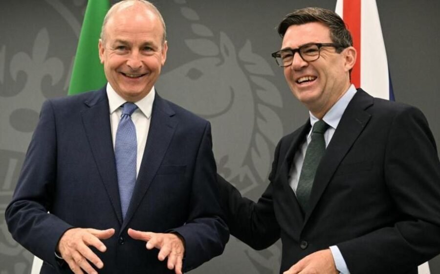 Ireland's relationship with UK under Burnham off to 'very good start'