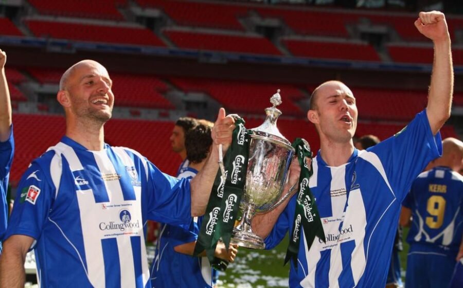 The part-timers who won three Wembley finals in a row