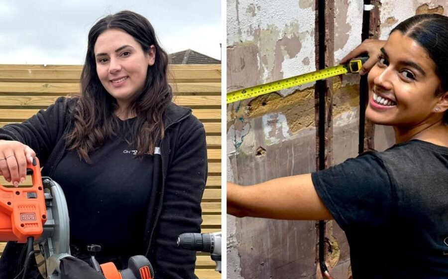 'I like proving people wrong': The women taking up DIY and plumbing