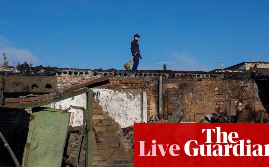 Russia targets communications and energy facilities in overnight drone attacks on Ukraine – Europe live