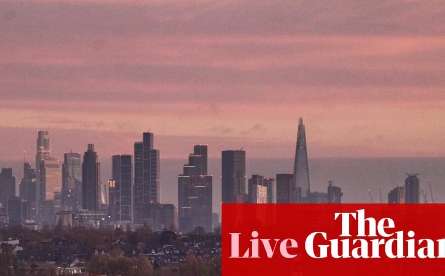 UK economy ‘slightly larger’ than previously estimated after April-June growth revised up – business live
