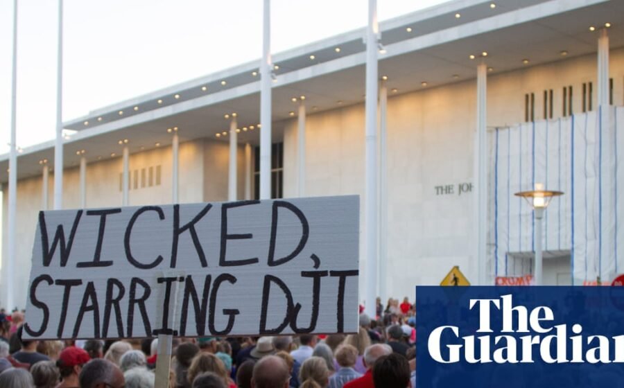 Thousands protest closure of the Kennedy Center amid fears Trump is set to demolish the institution