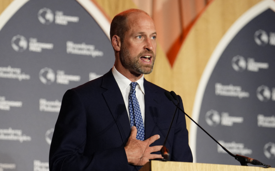 Move faster to solve climate challenges, Prince William says