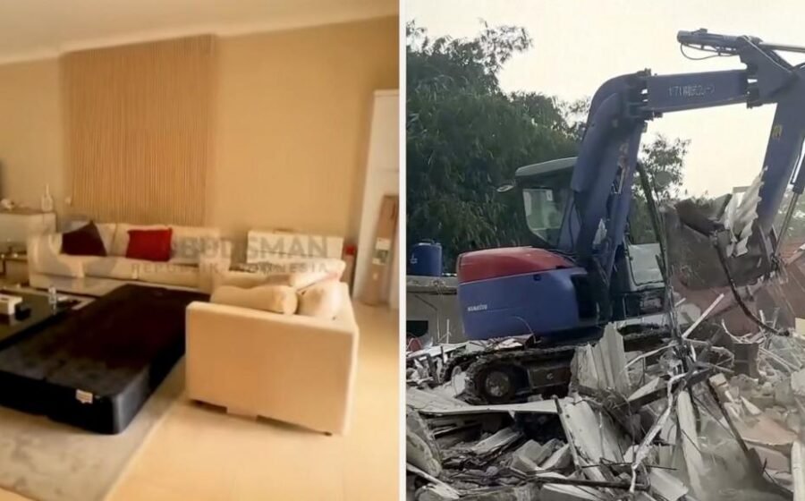 Watch: Luxury prison in Indonesia demolished after public outcry