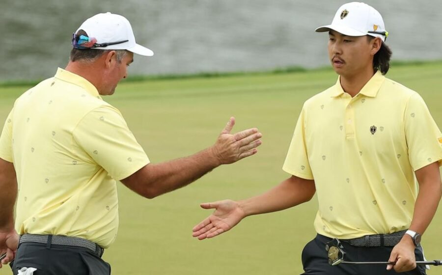 International team lead US in Presidents Cup