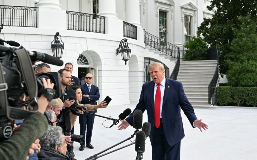 Trump tells female reporter to be ‘quiet’ and slams Obama’s claim that a world run by women would be better as ‘ridiculous’