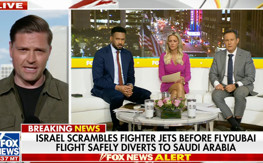 Fox News issues apology after showing 9/11 clip when discussing Israeli plane ‘hijacking’