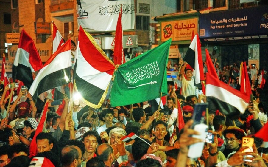Saudi Arabia says it intercepts another Houthi-launched missile, and other Mideast developments