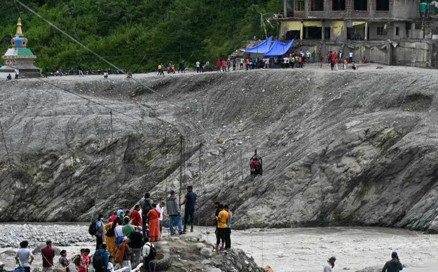 The Nepal floods question: When the Himalayas collapse, who gets warned?