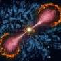 Black hole jets reach far beyond galaxies' visible edges, potentially deciding their fate