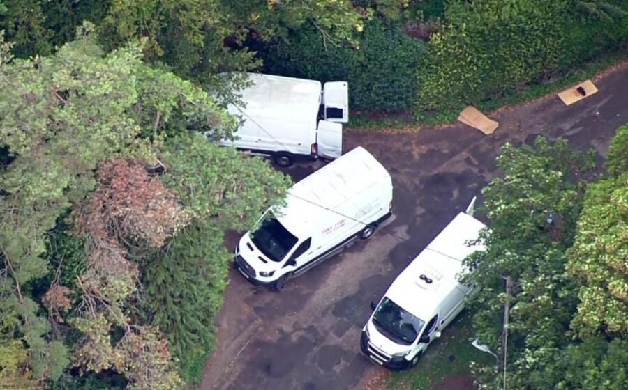 One of the five men arrested near RAF Fairford called 999 himself