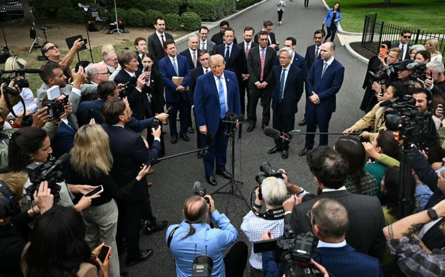 Trump says AI leaders signed a 'constitution' to police themselves