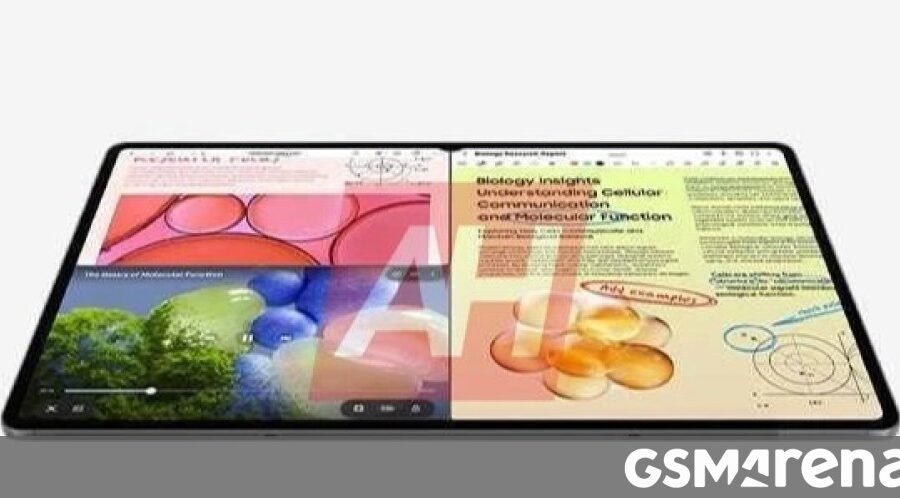 Here are some more renders of the Samsung Galaxy Tab S12+ and Galaxy Tab S12 Ultra