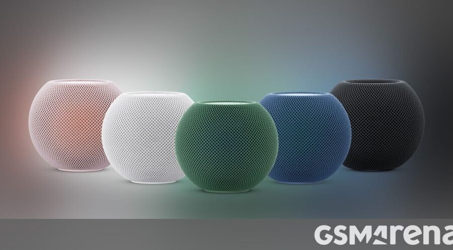 Here's the Apple HomePod Mini 2 in all its colors