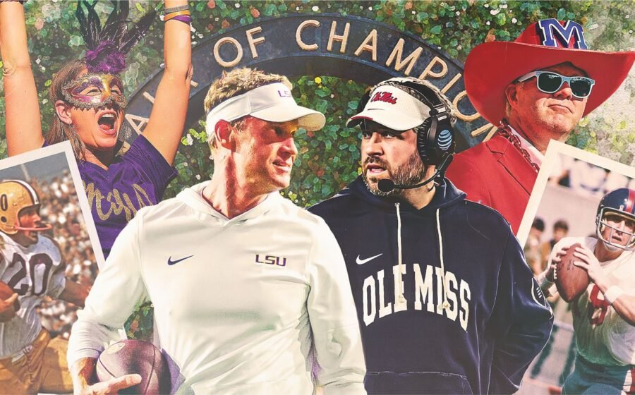 Ole Miss vs. LSU rivalry: 160 years of love, hate and the river’s edge