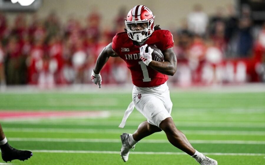 No. 5 Indiana loses RB Richard, escapes Northwestern
