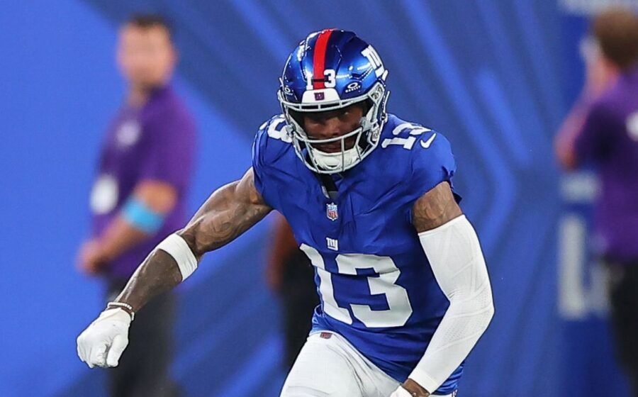 Giants release OBJ amid veteran receiver's struggles