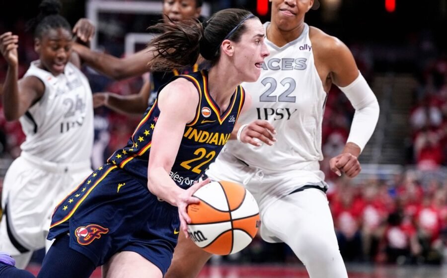 Clark helps keep Fever alive with 'pretty incredible' Game 2 display vs. Aces
