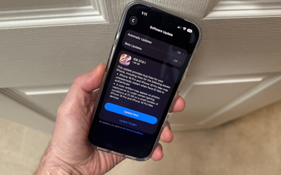 iOS 27.0.1 released: Apple fixes annoying iPhone 18 Pro restart and freezing issues