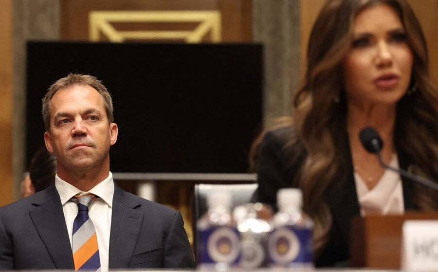 Former DHS Secretary Kristi Noem files for divorce