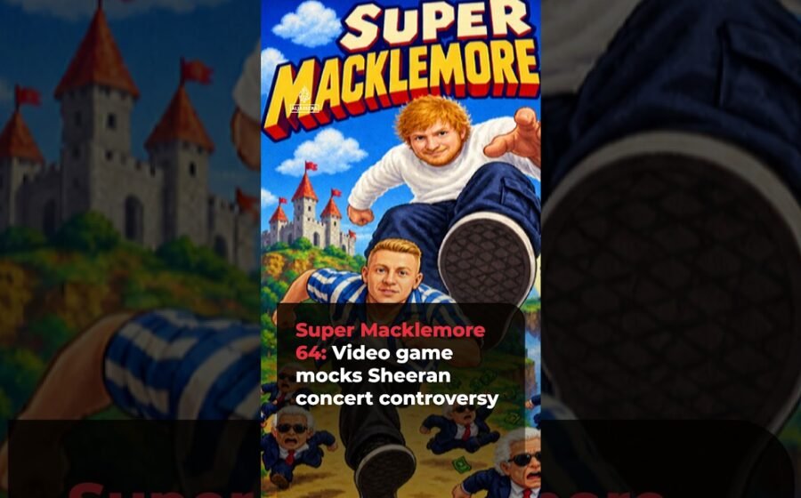 Super Macklemore 64: Video game mocks Sheeran concert controversy | #ajshorts