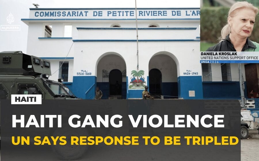 UN official says Haiti’s anti-gang force set to nearly triple