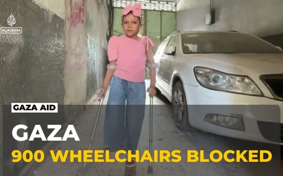Gaza amputees: Israel blocking entry of 900 wheelchairs