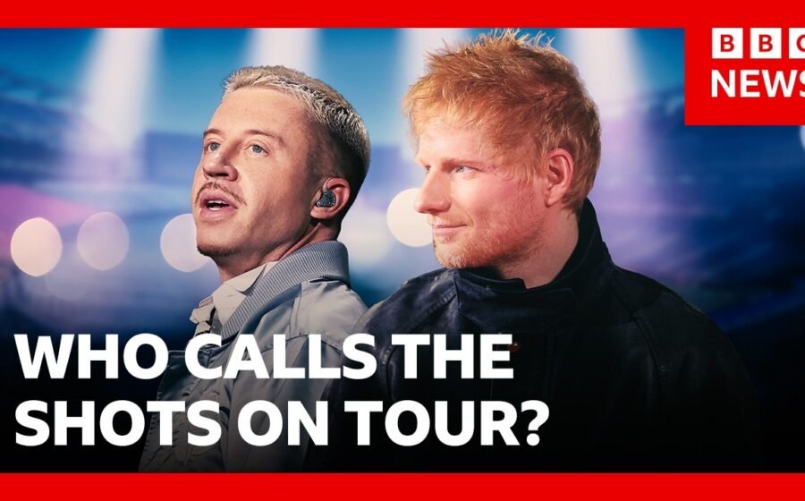 Ed Sheeran and Macklemore backlash: Who calls the shots on tour? | BBC News