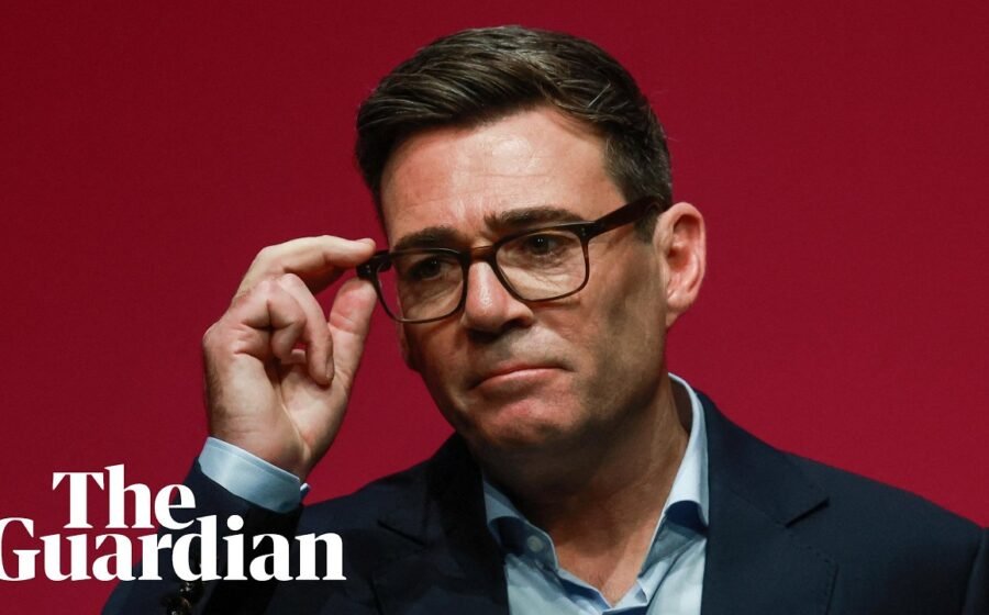 Andy Burnham fights tears as he speaks of his dad at Labour conference